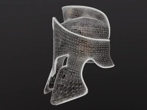 spartan helmet 4k 3D Model