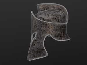 spartan helmet 4k Modello 3D