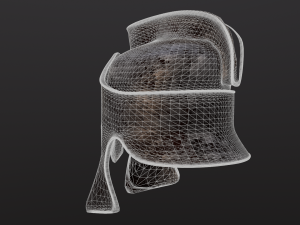 spartan helmet 4k Modello 3D