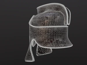 spartan helmet 4k 3D Model