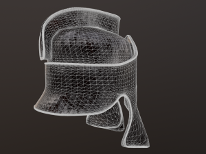 spartan helmet 4k Modello 3D