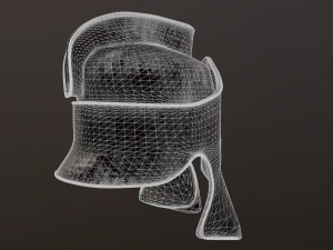 spartan helmet 4k 3D Model