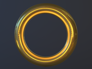 sonic ring 3D Model