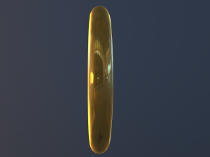 sonic ring Modello 3D