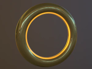 sonic ring 3D Model