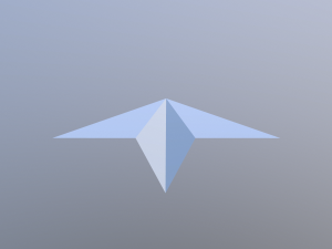 paper plane Modèle 3D