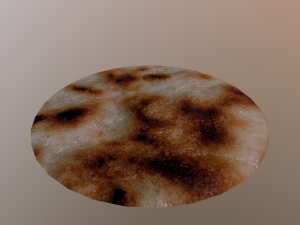 bread low poly 4k texture 3D Model