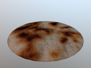 bread low poly 4k texture Model 3D