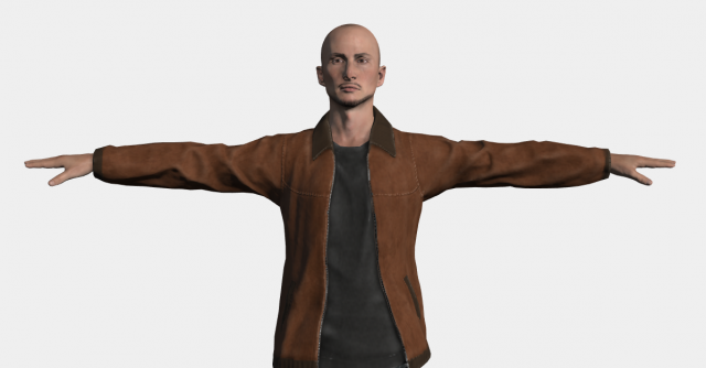 omar character 3D Модель .c4d .max .obj .3ds .fbx .stl .blend