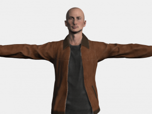 omar character 3D मॉडल