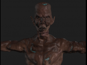 zombie orc Modelo 3D