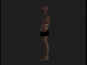 zombie orc 3D Model
