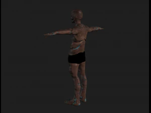 zombie orc 3D Model