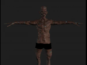 zombie orc 3D Model