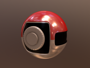 Pokemon ball 3D 모델