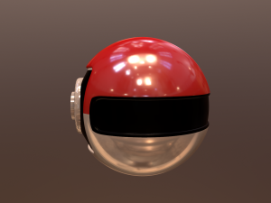 Pokemon ball Modelo 3D