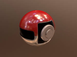Pokemon ball Modelo 3D