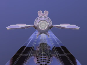 Nave espacial ultra Modelo 3D