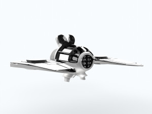 Space ship ultra Model 3D