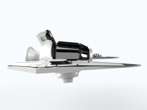 Space ship ultra Model 3D