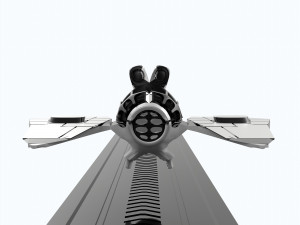 Space ship ultra Model 3D