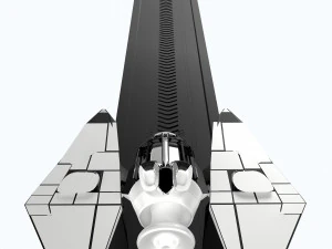 Nave espacial ultra Modelo 3D