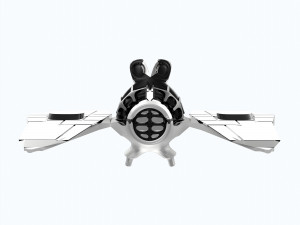 Space ship ultra Model 3D
