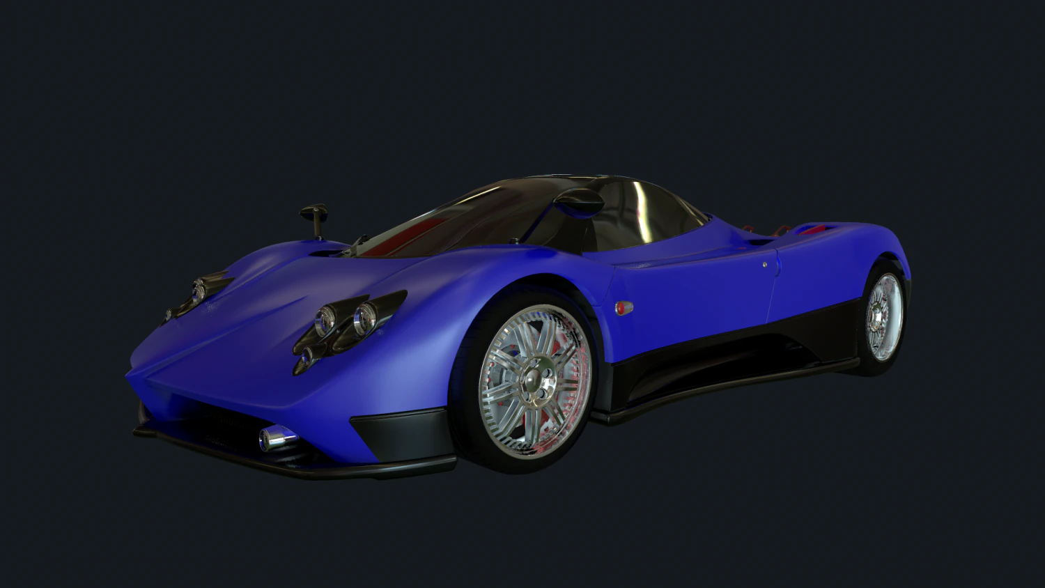 pagina 3d car model 3D Model .c4d .max .obj .3ds .fbx .stl .blend 