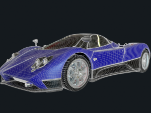 pagina 3d car model 3D 모델