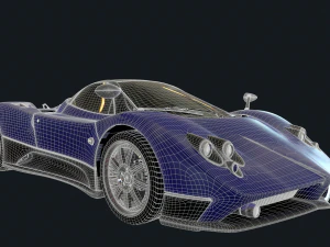 pagina 3d car model 3D Model