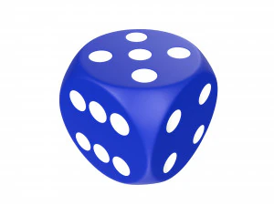 W&uuml;rfel x 3D Modell