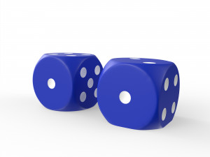 Dice x Modello 3D