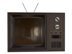 old tv 3D Модель