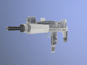 Uzi Q 3D Model