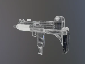 Uzi Q 3D Model