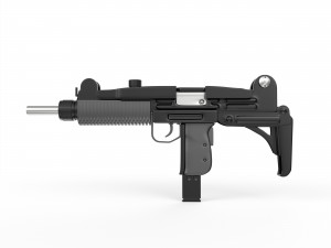 Uzi Q 3D 모델