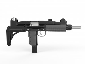 Uzi Q 3D 모델