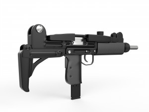 Uzi Q 3D 모델