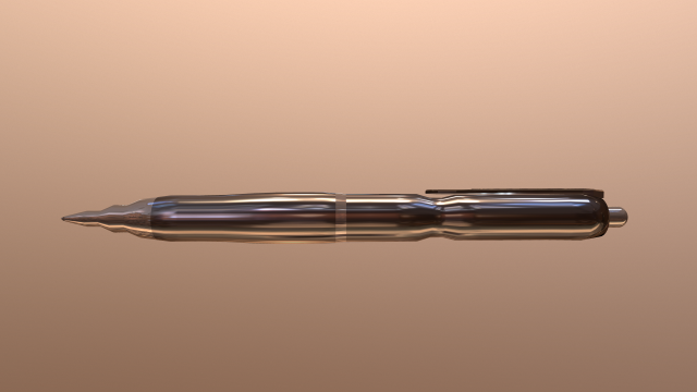 pen z Modello 3D .c4d .max .obj .3ds .fbx .stl .blend