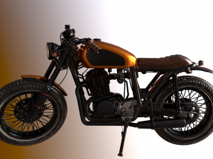 moto x custom motor 3D मॉडल