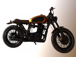 moto x custom motor 3D मॉडल