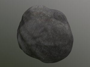 meteoroid Model 3D