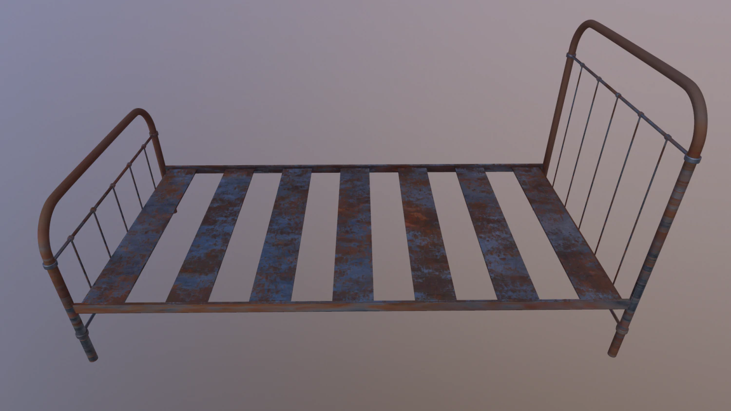 bed 3D Model .c4d .max .obj .3ds .fbx .stl .blend 