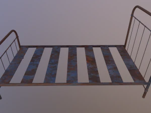 ł&oacute;żko Model 3D