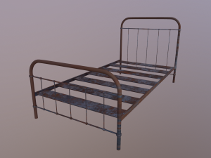 bed Modèle 3D