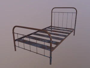 bed 3D Model
