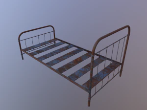 bed 3D Model
