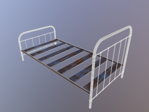 bed Modèle 3D