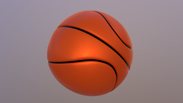 basketball 3D Модель .c4d .max .obj .3ds .fbx .stl .blend 