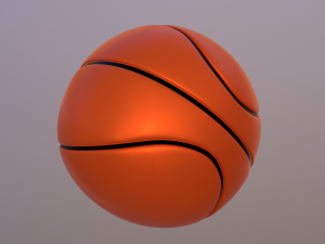 basketball 3D Model